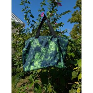 Under Armour Tote Bag Green Black Gym Travel Carryall